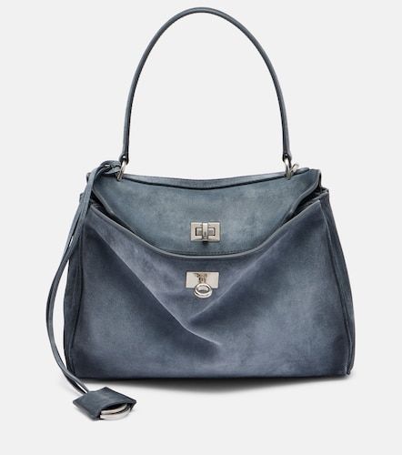 Rodeo Small suede top-handle bag - Balenciaga - Modalova