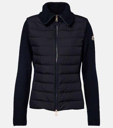 Moncler Paneled quilted down jacket - Moncler - Modalova