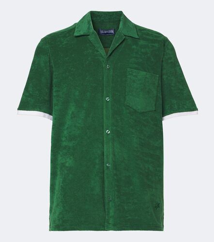 Camisa Clarck de rizo en mezcla de algodón - Vilebrequin - Modalova