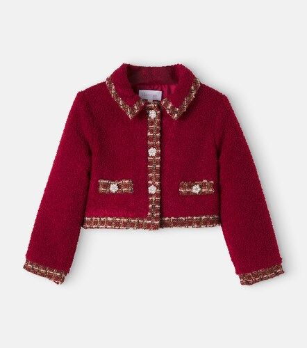 Chaqueta de punto bouclé adornada - Patachou - Modalova