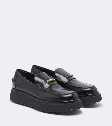 Tod's Leather platform loafers - Tod's - Modalova