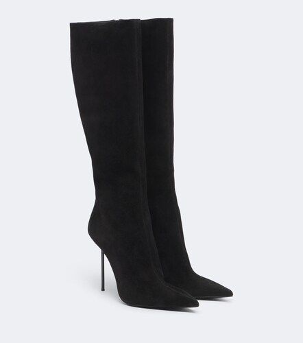 Lidia suede knee-high boots - Paris Texas - Modalova