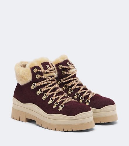 Stivaletti Arosa in suede con shearling - Bogner - Modalova