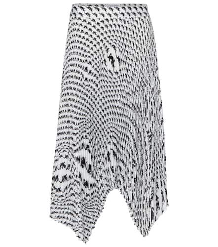 Printed pleated midi skirt - Marine Serre - Modalova