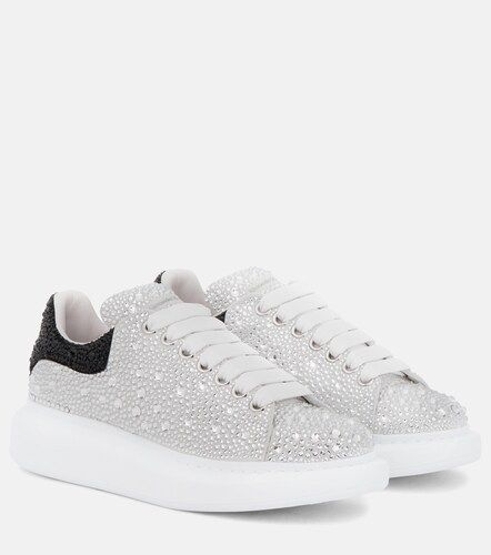 Sneakers Oversized in pelle con cristalli - McQueen - Modalova