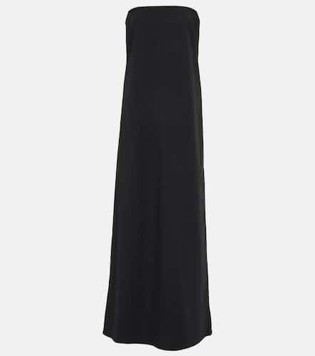 Strapless virgin wool-blend maxi dress - CO - Modalova