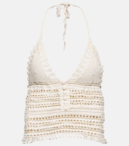 Crop top Frinley de croché de algodón - Isabel Marant - Modalova