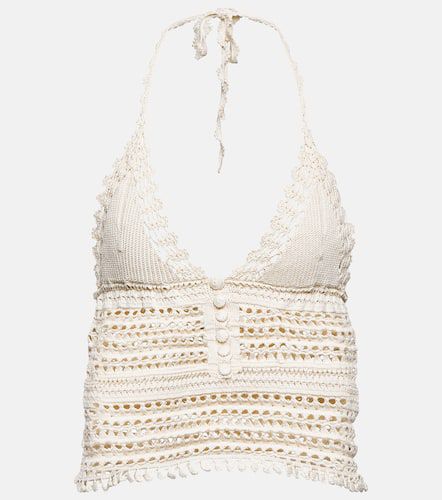 Frinley cotton crochet crop top - Isabel Marant - Modalova