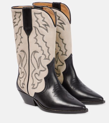 Duerto leather cowboy boots - Isabel Marant - Modalova