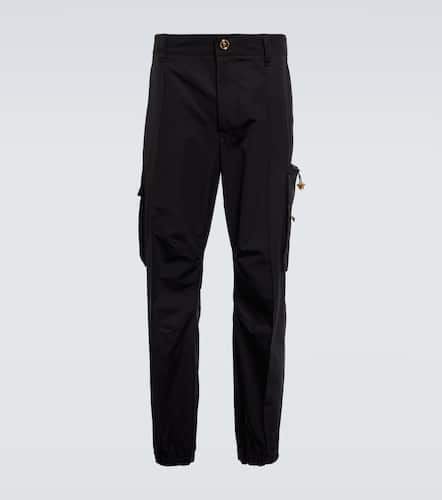 Medusa slim cotton cargo pants - Versace - Modalova