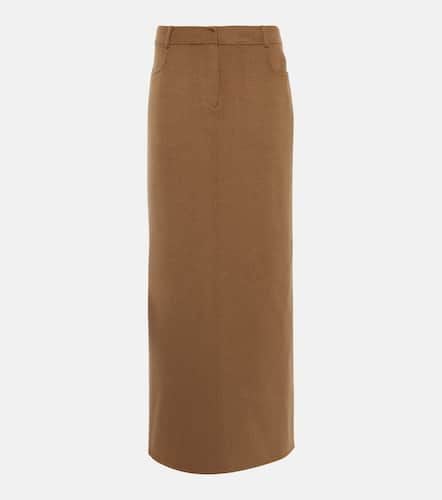 Malvo wool-blend maxi skirt - The Frankie Shop - Modalova