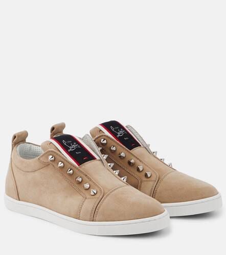 Fav Fique A Vontade suede sneakers - Christian Louboutin - Modalova