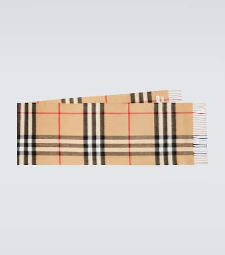 Bufanda de cachemir con Check - Burberry - Modalova