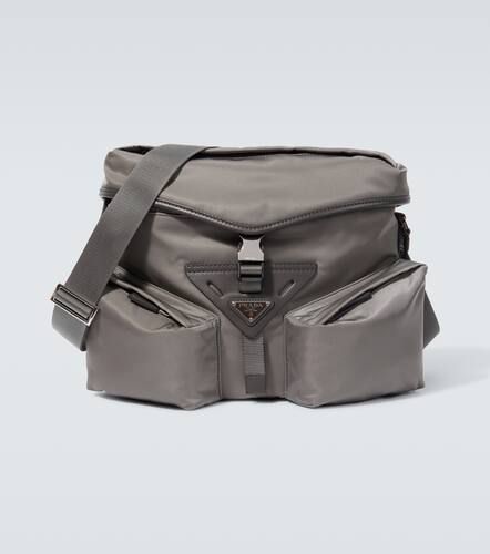 Re-Nylon leather-trimmed crossbody bag - Prada - Modalova