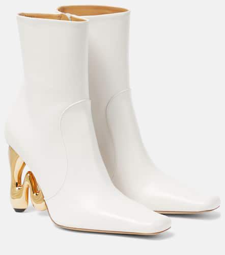 Bubble leather ankle boots - JW Anderson - Modalova