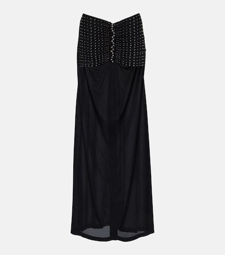 Rabanne Gonna midi con perline - Rabanne - Modalova