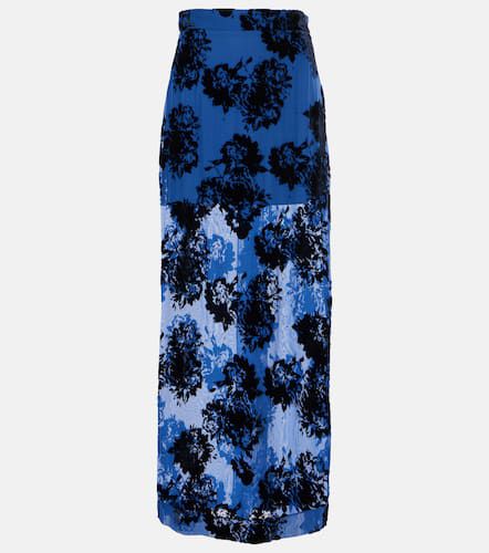 DevorÃ© velvet maxi skirt - Nina Ricci - Modalova