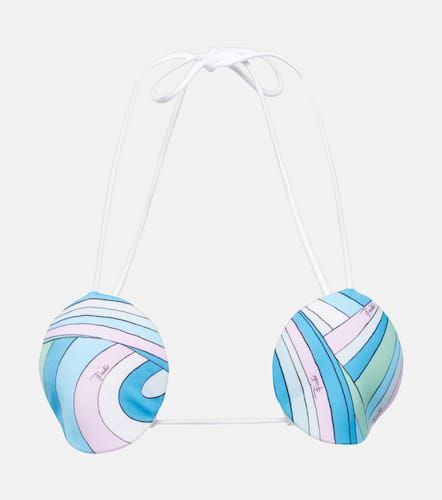 Pucci Iride printed bikini top - Pucci - Modalova