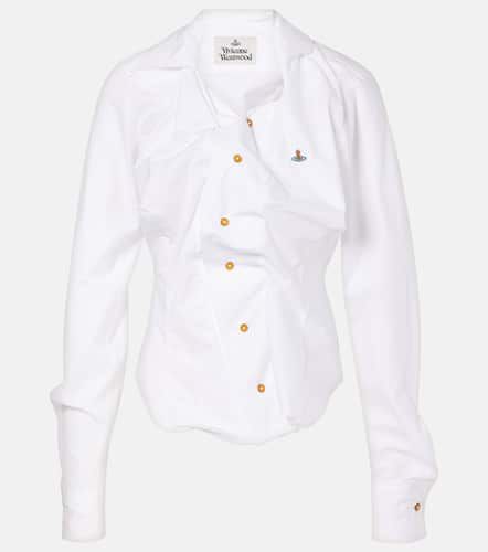 Camisa fruncida Drunken de algodón - Vivienne Westwood - Modalova