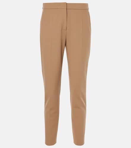 Pantalones slim cropped Pegno de jersey - Max Mara - Modalova