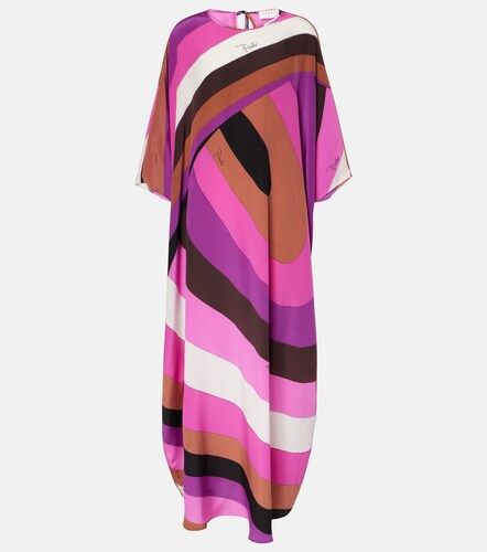 Pucci Caftán Iride de seda - Pucci - Modalova