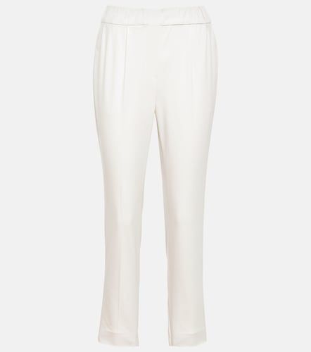 Slim Low-Rise Hose Pull Up - Brunello Cucinelli - Modalova