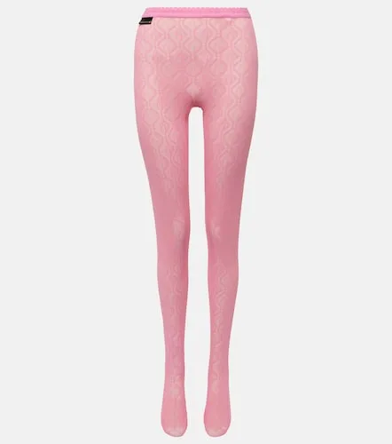 Leggings Moon Diamant de malla - Marine Serre - Modalova