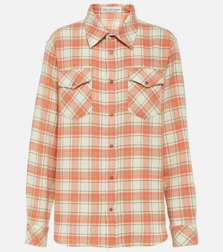 Tartan cashmere shirt - God's True Cashmere - Modalova