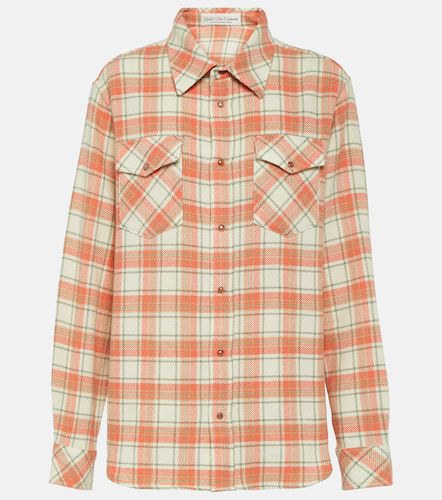 Tartan cashmere shirt - God's True Cashmere - Modalova