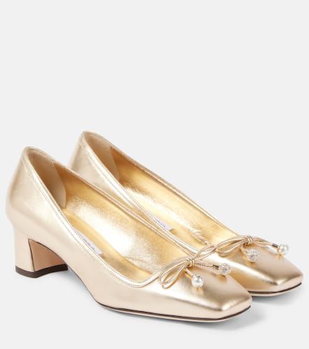 Elme 45 metallic leather pumps - Jimmy Choo - Modalova