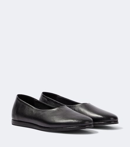 City leather slip-on shoes - Saman Amel - Modalova