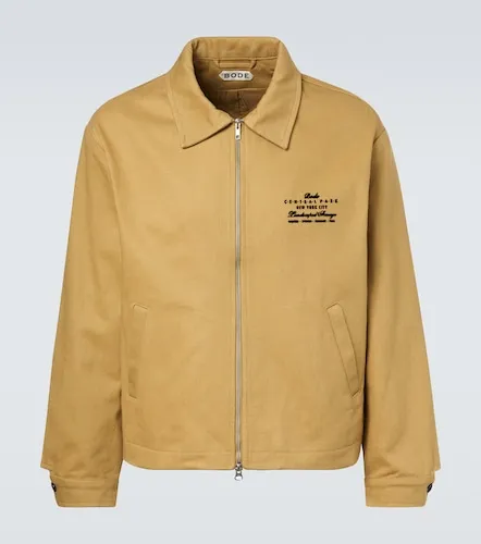 Central Park cotton blouson jacket - Bode - Modalova