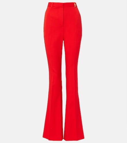 Medusa '95 wool flared pants - Versace - Modalova