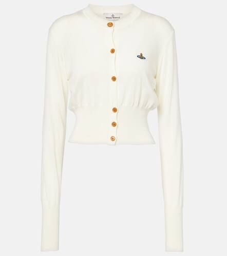 Bea cropped wool and silk cardigan - Vivienne Westwood - Modalova