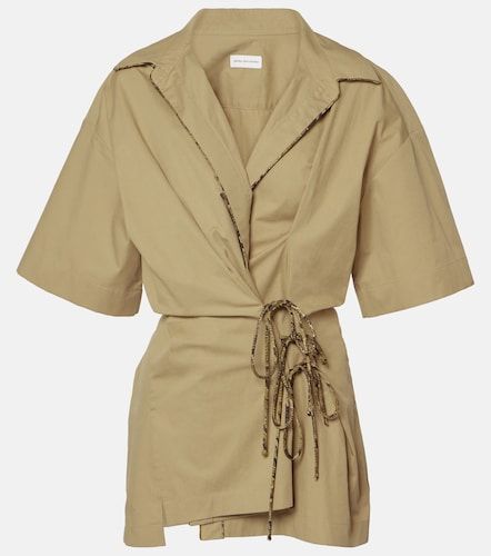 Camicia in twill di cotone - Dries Van Noten - Modalova