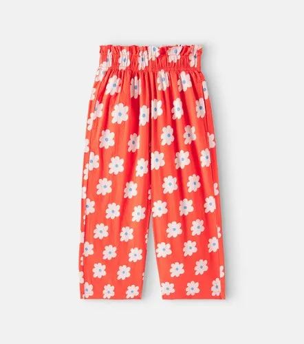 Pantalones anchos de algodón floral - Jellymallow - Modalova