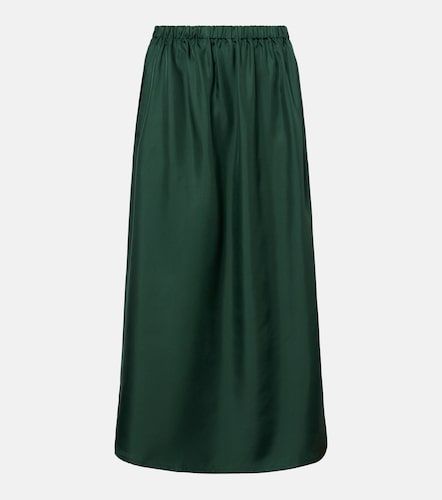 Falda larga Roma de sarga de seda - Asceno - Modalova