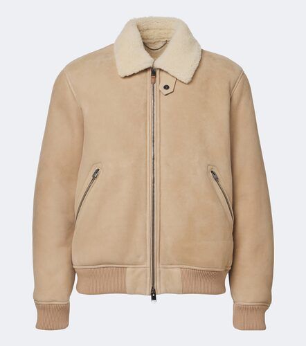 Canali Chaqueta de ante con borrego - Canali - Modalova