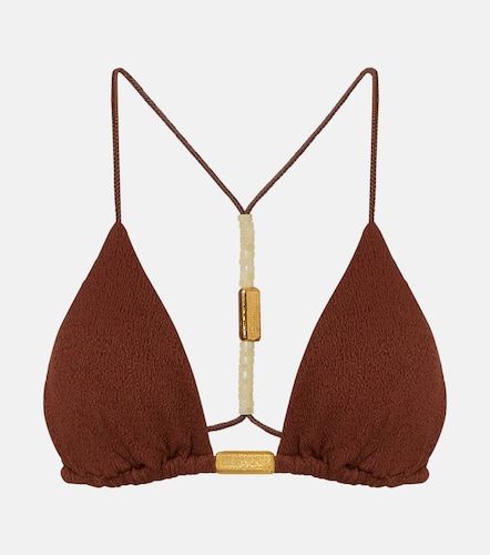 Harper beaded triangle bikini top - ViX Paula Hermanny - Modalova