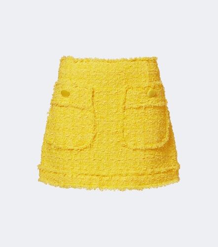 Minifalda de tweed en mezcla de algodón - Dolce&Gabbana - Modalova