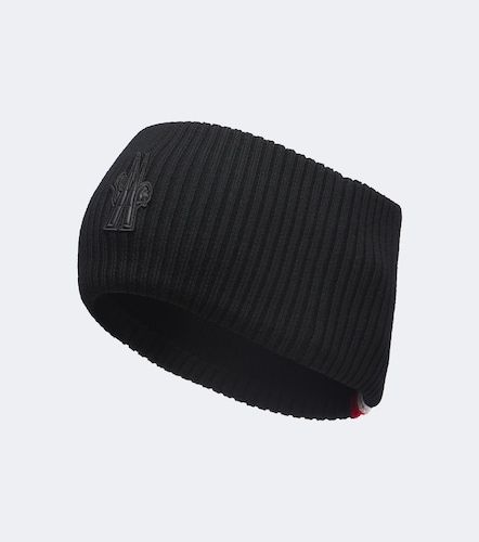 Logo virgin wool headband - Moncler Grenoble - Modalova