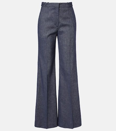 Fluid Denim flared pants - Dorothee Schumacher - Modalova
