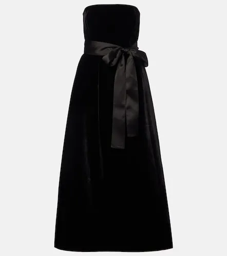 Elie Saab Belted velvet gown - Elie Saab - Modalova