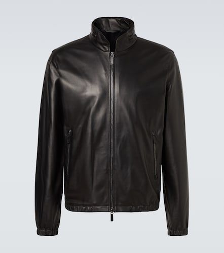 Giorgio Armani Leather jacket - Giorgio Armani - Modalova
