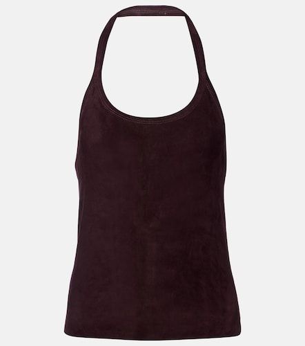 Stouls Cherry halterneck suede top - Stouls - Modalova