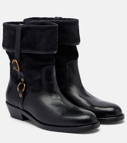 Stivaletti Ildra 35 in pelle e suede - Isabel Marant - Modalova