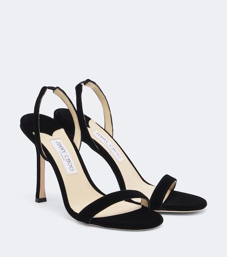 Jimmy Choo Sandalen Jenn aus Samt - Jimmy Choo - Modalova