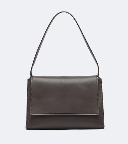 Amal Mini leather shoulder bag - Nour Hammour - Modalova
