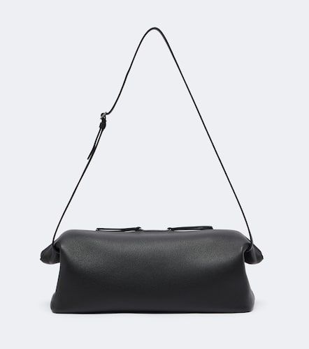 Kenza leather shoulder bag - Nour Hammour - Modalova