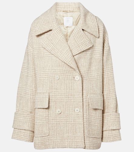 Checked wool and alpaca-blend jacket - Eleventy - Modalova